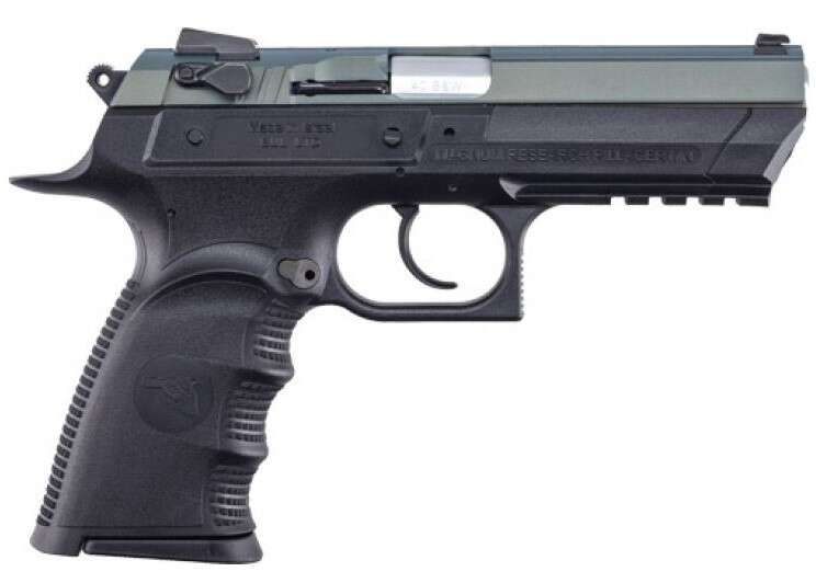 Handguns Magnum Research Baby Eagle III Semi Compact 40S&W BE III SEMI 40SW NRTHRN LIGHTS • SEMI-COMPACT | TACTICAL RAIL